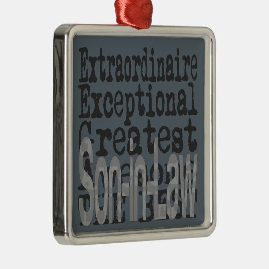 Sohn des Juristen Ornament Aus Metall (Rechts)