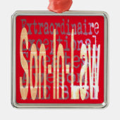 Sohn des Juristen Ornament Aus Metall (Vorne)