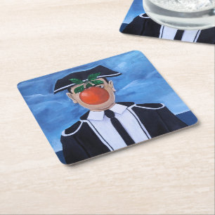 Sohn des Matador-Gemäldes von Alfred Fox Rechteckiger Pappuntersetzer