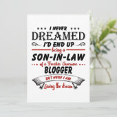 Sohn des Phantastischen Bloggers Ankündigung (Stehend Vorderseite)