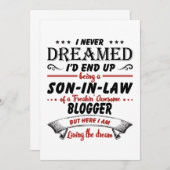 Sohn des Phantastischen Bloggers Ankündigung (Vorne/Hinten)