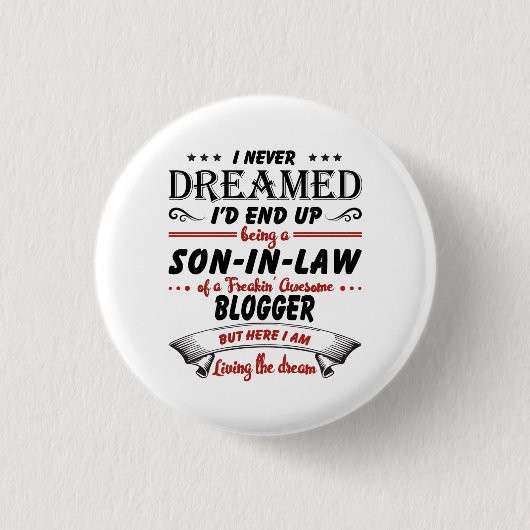 Sohn des Phantastischen Bloggers Button (Vorderseite)