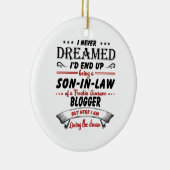 Sohn des Phantastischen Bloggers Keramik Ornament (Rechts)