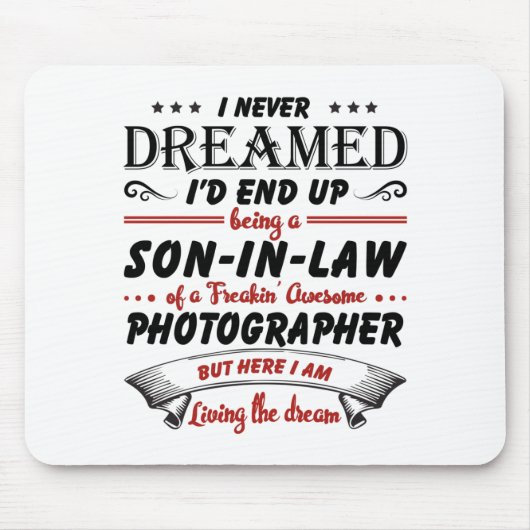 Sohn des Phantastischen Fotografen Mousepad (Vorne)