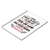 Sohn des Phantastischen Maklers des Anwesens Notizblock (Linke Seite)