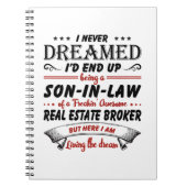 Sohn des Phantastischen Maklers des Anwesens Notizblock (Vorderseite)