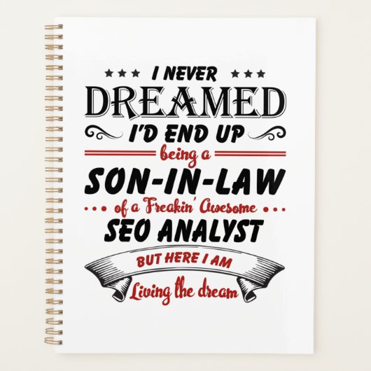 Sohn des Phantastischen SEO-Analytikers Planer (Vorderseite)