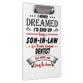 Sohn des Phantastischen Zahnarztes Klemmbrett (Rechts)