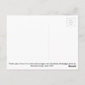 Sohn des Sharecroppers - 1937 Postkarte (Rückseite)