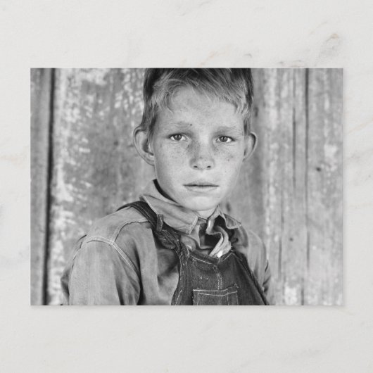 Sohn des Sharecroppers - 1937 Postkarte (Vorderseite)