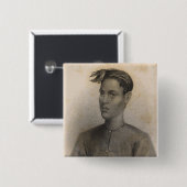 Sohn des Sultan, Sooloo, Philippinen Button (Vorne & Hinten)