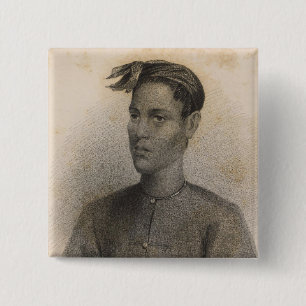 Sohn des Sultan, Sooloo, Philippinen Button