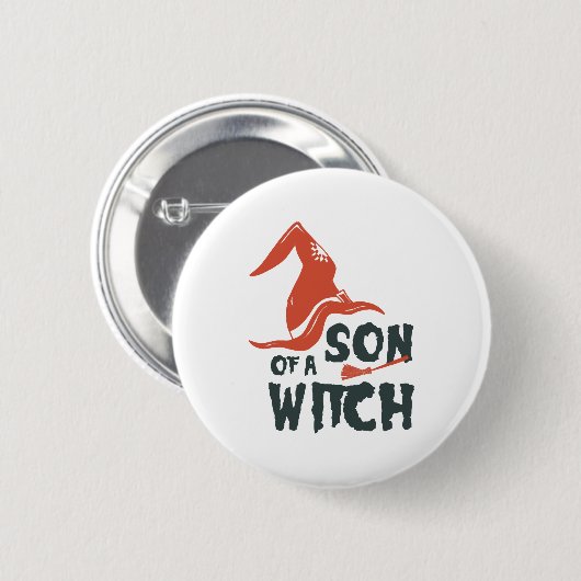 Sohn einer Hexe Button (Vorne & Hinten)