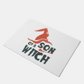 Sohn einer Hexe Fußmatte (Schrägansicht)