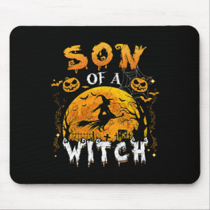Sohn einer Hexenspuckfamilie, die Halloween Pumpk Mousepad