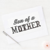Sohn einer Mutter Rechteckiger Aufkleber (Umschlag)