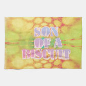 Sohn eines Biscuits, Granny Swears Series Küchentuch (Horizontal)