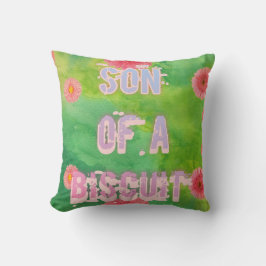 Sohn eines Biscuits Kissen