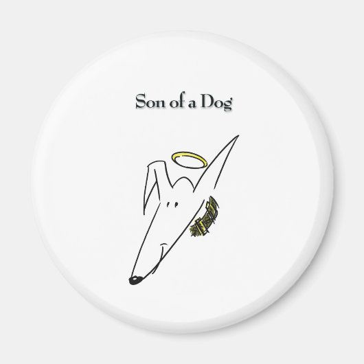Sohn eines Hundes Magnet (Vorne)