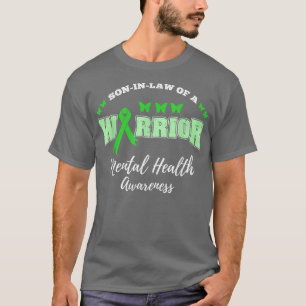Sohn eines Kriegers im Bereich der psychischen Ges T-Shirt