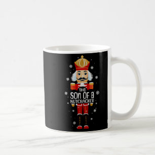 Sohn eines Nussknackers Lustiger Weihnachten Famil Kaffeetasse