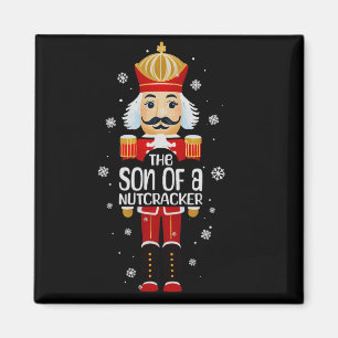 Sohn eines Nussknackers Lustiger Weihnachten Famil Magnet