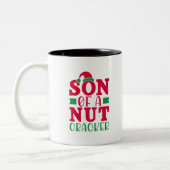 Sohn eines Nussknackers Zweifarbige Tasse (Links)