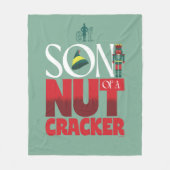 Sohn eines Nutcracker Graphic Fleecedecke (Vorderseite)