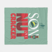 Sohn eines Nutcracker Graphic Fleecedecke (Vorderseite (Horizontal))