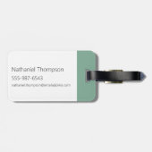 Sohn eines Nutcracker Graphic Gepäckanhänger (Rückseite horizontal)