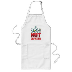 Sohn eines Nutcracker Graphic Lange Schürze