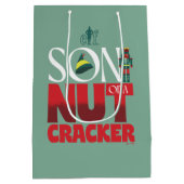 Sohn eines Nutcracker Graphic Mittlere Geschenktüte (Rückseite)