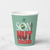 Sohn eines Nutcracker Graphic Pappbecher (Vorderseite)
