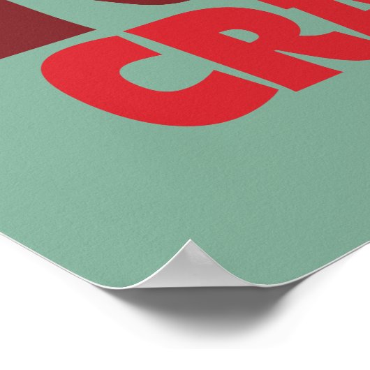 Sohn eines Nutcracker Graphic Poster (Ecke)