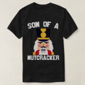 Sohn eines Nutcracker-Nutracker-Gesichts T-Shirt (Design vorne)