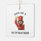 Sohn eines Nutcrackers Keramikornament (Links)