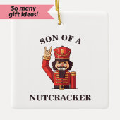 Sohn eines Nutcrackers Keramikornament