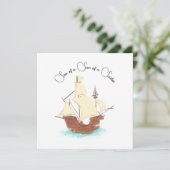 Sohn eines Sohnes eines Seefahrers Einladung (Stehend Vorderseite)