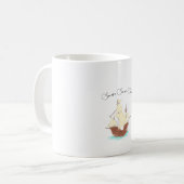 Sohn eines Sohnes eines Seefahrers Kaffeetasse (Vorderseite Links)