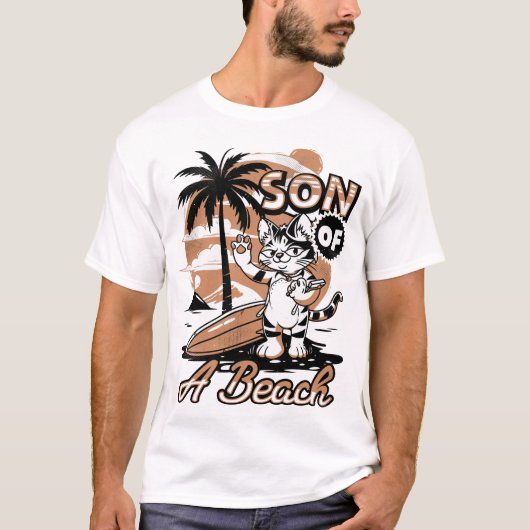 Sohn eines Strandes T-Shirt (Vorderseite)