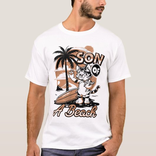 Sohn eines Strandes T-Shirt (Vorderseite)