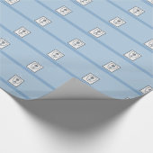 Sohn, Erste Kommune Silver Chalice Geschenkpapier (Ecke)