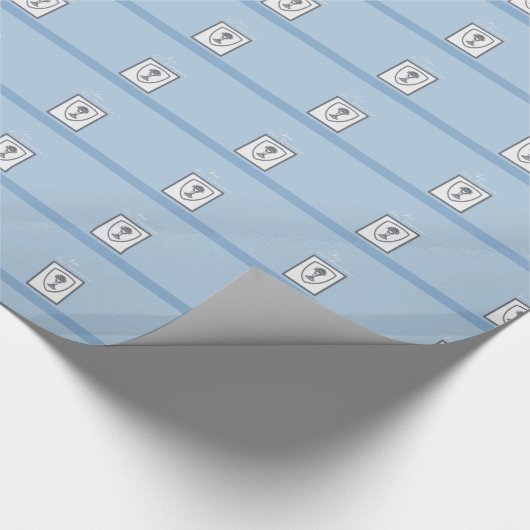 Sohn, Erste Kommune Silver Chalice Geschenkpapier (Ecke)