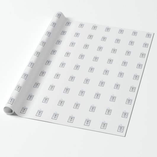 Sohn, Erste Kommune Silver Chalice Geschenkpapier (Ungerollt)