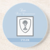 Sohn, Erste Kommune Silver Chalice Getränkeuntersetzer (Vorne)