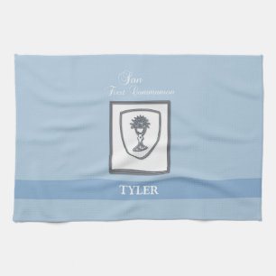 Sohn, Erste Kommune Silver Chalice Küchentuch