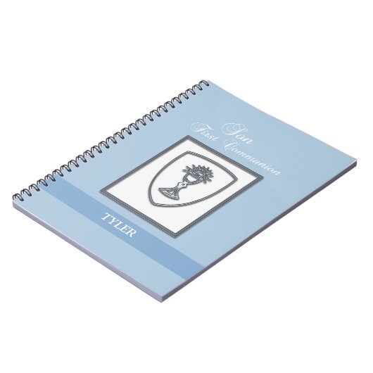 Sohn, Erste Kommune Silver Chalice Notizblock (Linke Seite)