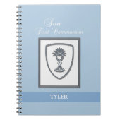 Sohn, Erste Kommune Silver Chalice Notizblock (Vorderseite)