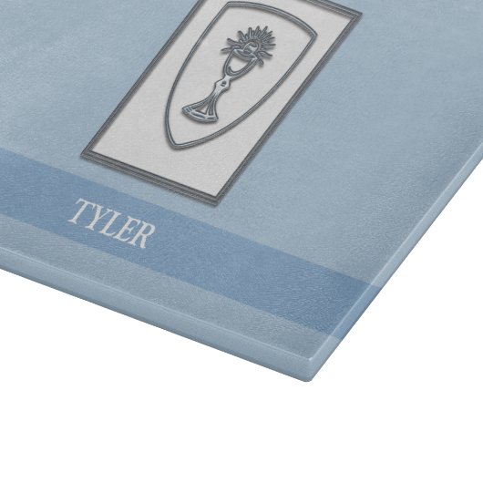 Sohn, Erste Kommune Silver Chalice Schneidebrett (Ecke)