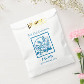 Sohn, Erste Kommune, Weizen, Trauben blau Geschenktütchen (Versiegelt)